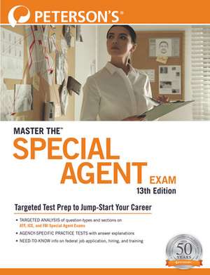 Master The(tm) Special Agent Exam de Peterson's