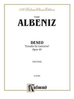 Deseo (Estudio de Concierto) de Isaac Albéniz