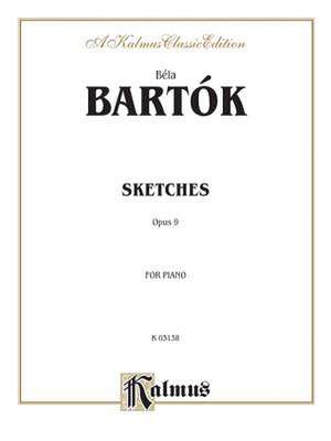 Sketches, Op. 9 de Béla Bartók