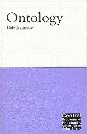 Ontology de Dale Jacquette