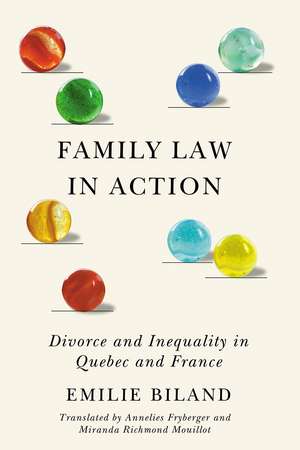 Family Law in Action: Divorce and Inequality in Quebec and France de Emilie Biland