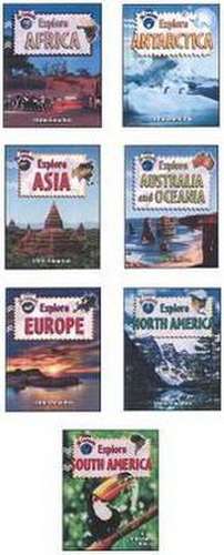 Explore the Continents -Lib de Crabtree Publishing