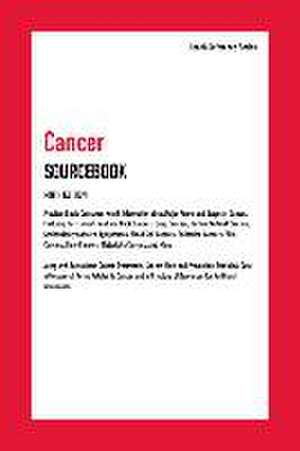 Cancer Sourcebook, 9th Edition de Hayes Kevin Ed