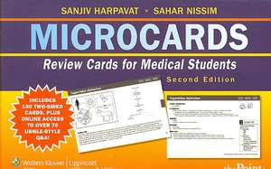 Microcards: Review Cards for Medical Students de Sanjiv Harpavat MD