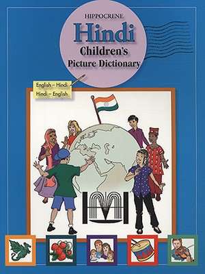 Hindi Children's Picture Dictionary de Robert Stanly Martin