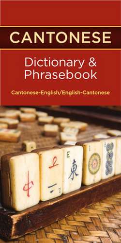 Cantonese Dictionary & Phrasebook de Hippocrene Books