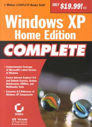 Windows XP Home Edition Complete de Dave Evans