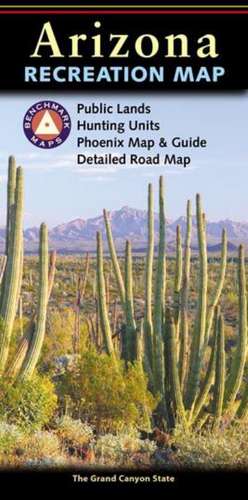 Arizona Recreation Map de National Geographic Maps