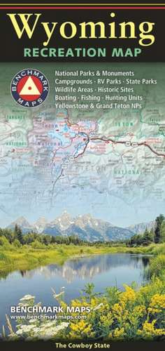 Wyoming Recreation Map de National Geographic Maps