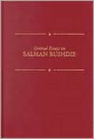 Critical Essays on Salman Rushdie: Salman Rushdie de Booker