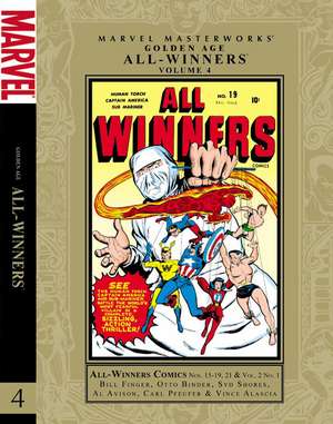 Marvel Masterworks: Golden Age All-winners Volume 4 de Bill Finger