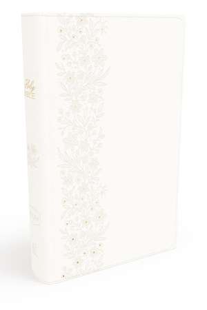 NKJV, Bride's Bible, Leathersoft, White, Red Letter, Comfort Print: Holy Bible, New King James Version de Thomas Nelson