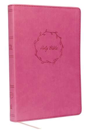 KJV Holy Bible: Thinline, Pink Leathersoft, Red Letter, Comfort Print: King James Version: Holy Bible, King James Version de Thomas Nelson