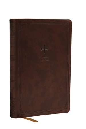 NRSV Catholic Edition Gift Bible, Brown Leathersoft (Comfort Print, Holy Bible, Complete Catholic Bible, NRSV CE): Holy Bible de Catholic Bible Press