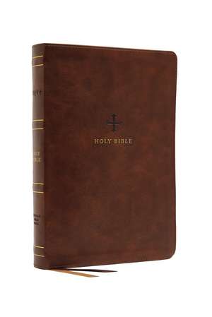 NRSV, Catholic Bible, Thinline Edition, Leathersoft, Brown, Comfort Print: Holy Bible de Catholic Bible Press