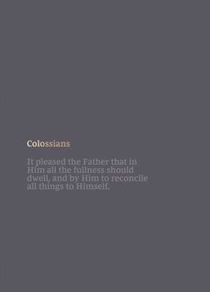 NKJV Bible Journal - Colossians, Paperback, Comfort Print: Holy Bible, New King James Version de Thomas Nelson