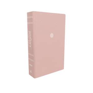 NIV, The Woman's Study Bible, Cloth over Board, Pink, Full-Color, Red Letter, Thumb Indexed: Receiving God's Truth for Balance, Hope, and Transformation de Dorothy Kelley Patterson