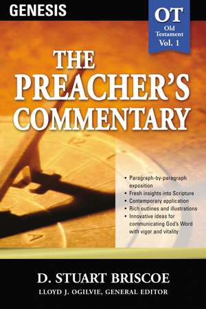 The Preacher's Commentary - Vol. 01: Genesis de Stuart Briscoe