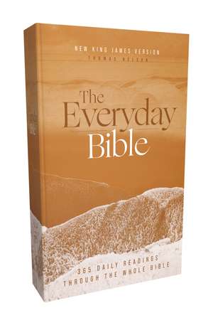 NKJV, The Everyday Bible, Paperback, Red Letter, Comfort Print: 365 Daily Readings Through the Whole Bible de Thomas Nelson