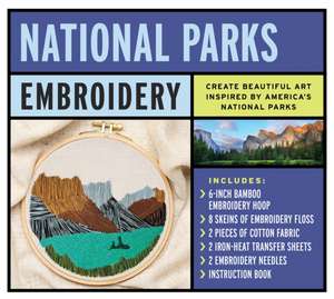 National Parks Embroidery kit de KenJr. Jones