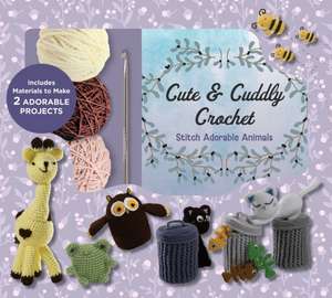 Cute and Cuddly Crochet Kit de Editors of Chartwell Books