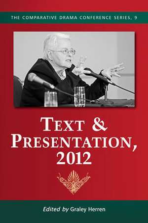 Text & Presentation de Graley Herren