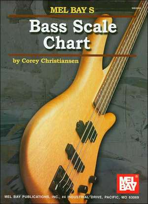 Bass Scale Chart de Corey Christiansen