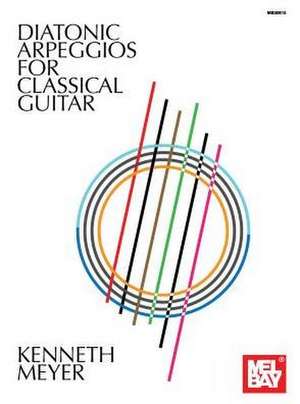 Diatonic Arpeggios for Classical Guitar de Kenneth Meyer