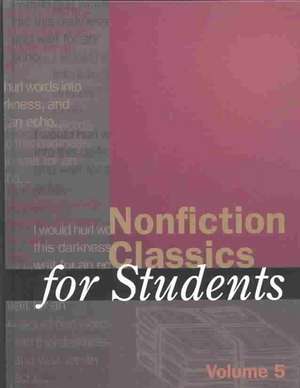 Nonfiction Classics for Students de David Galens