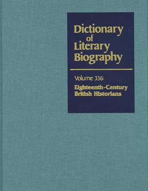 Eighteenth-Century British Historians de Ellen J. Jenkins