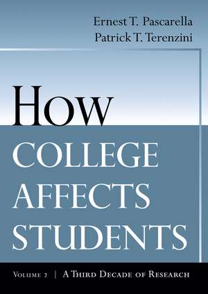How College Affects Students de Ernest T Pascarella