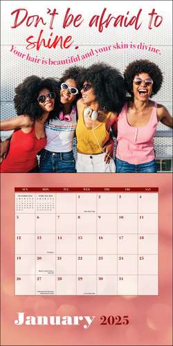 Black Girl Magic 2025 Wall Calendar de Rizzoli Universe