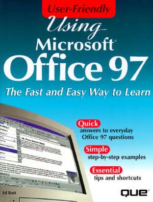 Using Microsoft Office 97 de Que Corporation