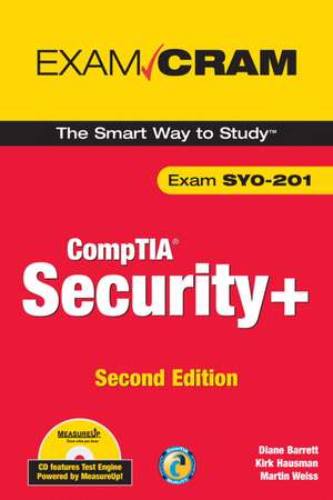 CompTIA Security+ Exam Cram de Diane Barrett