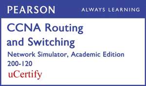 CCNA R&s 200-120 Network Simulator Academic Edition Pearson Ucertify Labs Student Access Card de Wendell Odom