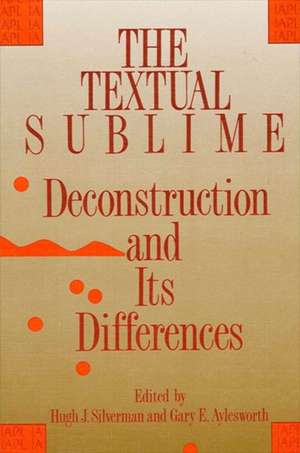 The Textual Sublime de Hugh J Silverman