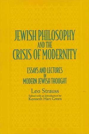 Jewish Philos & Crisis Modernity