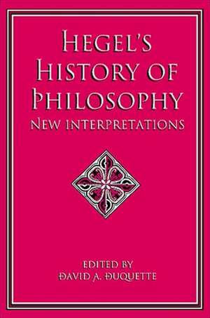 Hegel's History of Philosophy