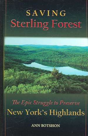 Saving Sterling Forest