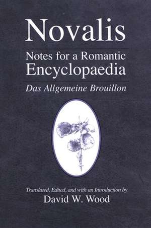 Notes for a Romantic Encyclopaedia