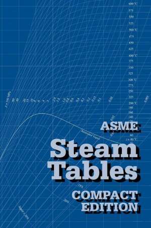 Asme Steam Tables Compact Edition de Asme