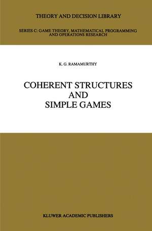 Coherent Structures and Simple Games de K.G. Ramamurthy