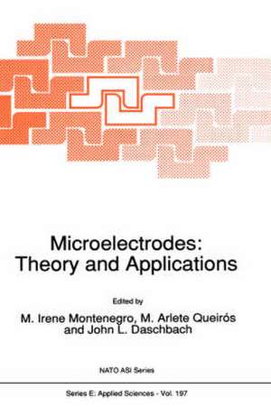 Microelectrodes: Theory and Applications de I. Montenegro