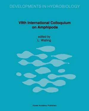 Viith International Colloquium on Amphipoda de L. Watling