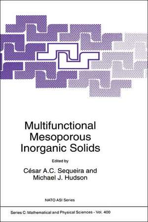 Multifunctional Mesoporous Inorganic Solids de César A.C. Sequeira