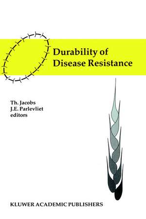 Durability of Disease Resistance de Th. Jacobs