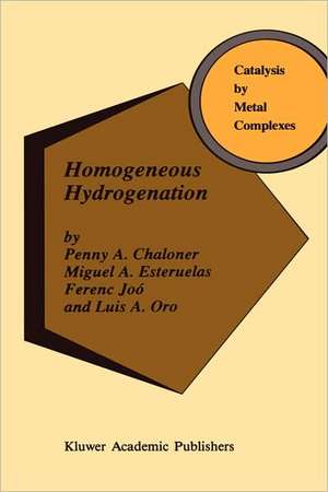 Homogeneous Hydrogenation de P.A. Chaloner