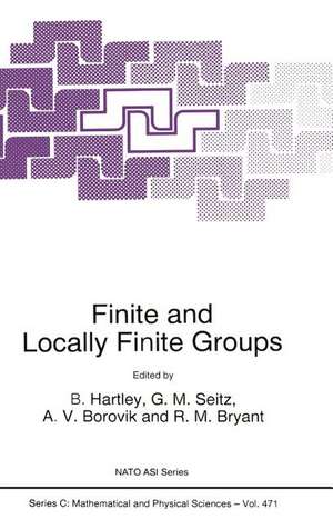 Finite and Locally Finite Groups de B. Hartley