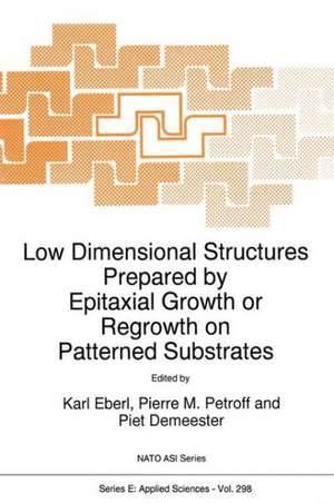 Low Dimensional Structures Prepared by Epitaxial Growth or Regrowth on Patterned Substrates de K. Eberl