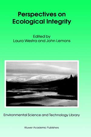 Perspectives on Ecological Integrity de L. Westra